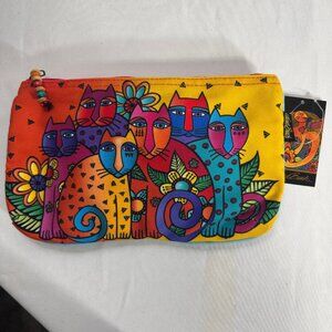 Laurel Burch Feline Clan Cosmetic/Makeup Bag